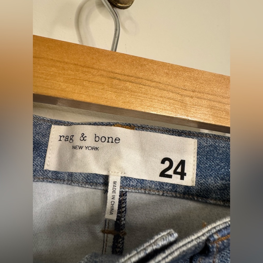 Rag & bone Stretch Miramar Wren Slim Straight Jeans - Picture 9 of 10